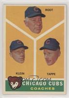 Chicago Cubs Coaches (Lou Klein, Charley Root, El Tappe) [Altered]