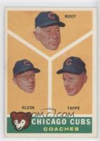 Chicago Cubs Coaches (Lou Klein, Charley Root, El Tappe) [Good to VG&…