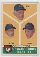 Chicago Cubs Coaches (Lou Klein, Charley Root, El Tappe) [Good to VG&…