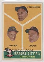 Kansas City A's Coaches (Fred Fitzsimmons, Don Heffner, Walker Cooper)