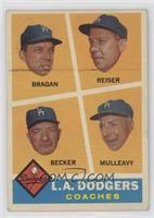 Los Angeles Dodgers Coaches (Bobby Bragan, Pete Reiser, Joe Becker, Greg Mullea…