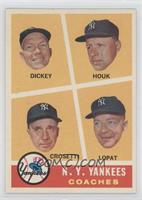 N.Y. Yankees Coaches (Bill Dickey, Ralph Houk, Frank Crosetti, Ed Lopat)