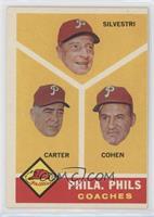 Philadelphia Phillies Coaches (Andy Cohen, Ken Silvestri, Dick Carter)