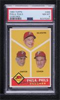 Philadelphia Phillies Coaches (Andy Cohen, Ken Silvestri, Dick Carter) [PSA&nbs…