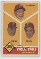 Philadelphia Phillies Coaches (Andy Cohen, Ken Silvestri, Dick Carter)