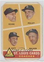 St. Louis Cards Coaches (Johnny Keane, Howie Pollet, Ray Katt, Harry Walker) [C…