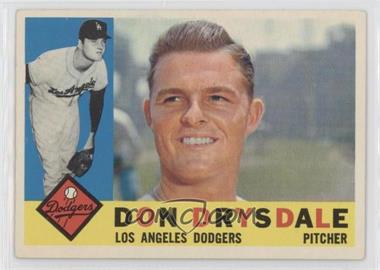 1960 Topps - [Base] #475 - Don Drysdale