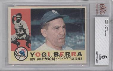 1960 Topps - [Base] #480 - Yogi Berra [BVG 6 EX‑MT]