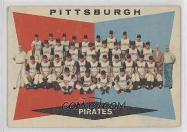 1960 Topps - [Base] #484 - 6th Series Checklist - Pittsburgh Pirates [Good to VG‑EX]