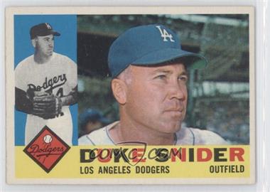 1960 Topps - [Base] #493 - Duke Snider