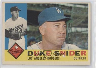 1960 Topps - [Base] #493 - Duke Snider