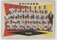 High # - Chicago Cubs Team [Poor to Fair]