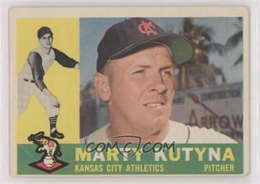 1960 Topps - [Base] #516 - High # - Marty Kutyna [Good to VG‑EX]