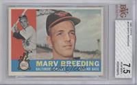 High # - Marv Breeding [BVG 7.5 NEAR MINT+]