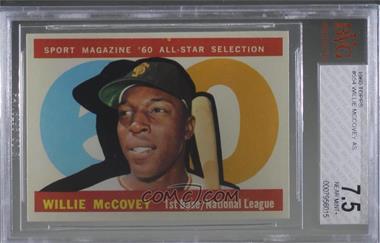 1960 Topps - [Base] #554 - High # - Willie McCovey [BVG 7.5 NEAR MINT+]