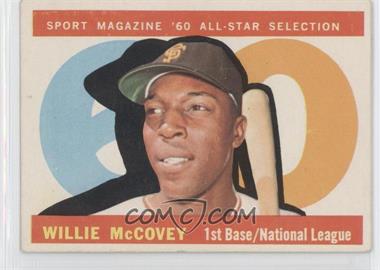 1960 Topps - [Base] #554 - High # - Willie McCovey