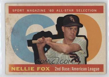 1960 Topps - [Base] #555 - High # - Nellie Fox [Poor to Fair]