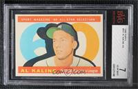 High # - Al Kaline [BVG 7 NEAR MINT]