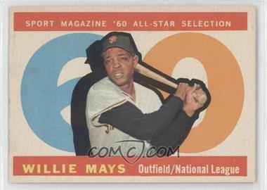 1960 Topps - [Base] #564 - High # - Willie Mays