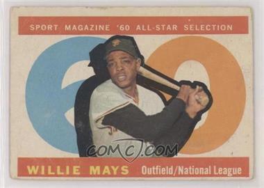 1960 Topps - [Base] #564 - High # - Willie Mays [Good to VG‑EX]