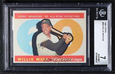 1960 Topps - [Base] #564 - High # - Willie Mays [BGS 7 NEAR MINT]