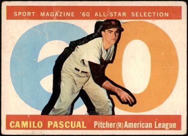 1960 Topps - [Base] #569 - High # - Camilo Pascual [GD+]