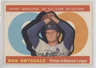 1960 Topps - [Base] #570 - High # - Don Drysdale