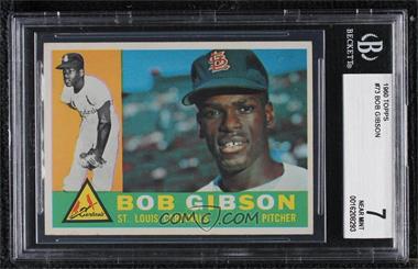 1960 Topps - [Base] #73 - Bob Gibson [BGS 7 NEAR MINT]