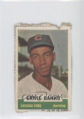 1961 Bazooka - [Base] #19 - Ernie Banks