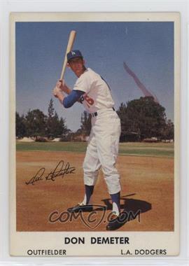 1961 Bell Brand Los Angeles Dodgers - [Base] #16 - Don Demeter