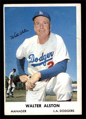 1961 Bell Brand Los Angeles Dodgers - [Base] #24 - Walter Alston [VG EX]