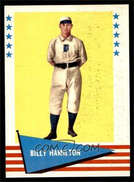 1961 Fleer Baseball Greats - [Base] #112 - Billy Hamilton [EX]