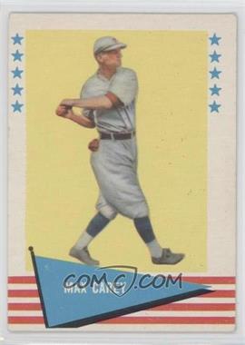 1961 Fleer Baseball Greats - [Base] #12 - Max Carey