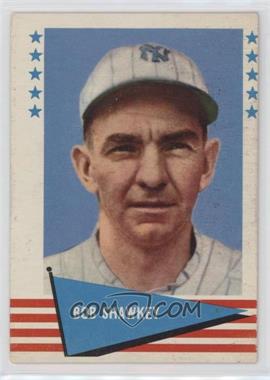 1961 Fleer Baseball Greats - [Base] #139 - Bob Shawkey