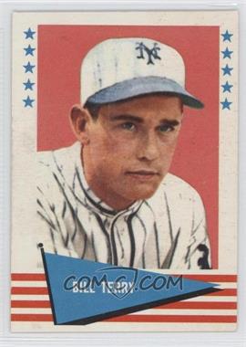 1961 Fleer Baseball Greats - [Base] #142 - Bill Terry [Good to VG‑EX]