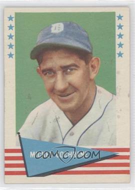 1961 Fleer Baseball Greats - [Base] #15 - Mickey Cochrane