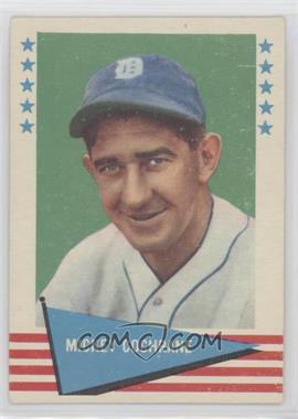1961 Fleer Baseball Greats - [Base] #15 - Mickey Cochrane