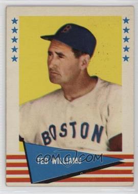 1961 Fleer Baseball Greats - [Base] #152 - Ted Williams [Good to VG‑EX]
