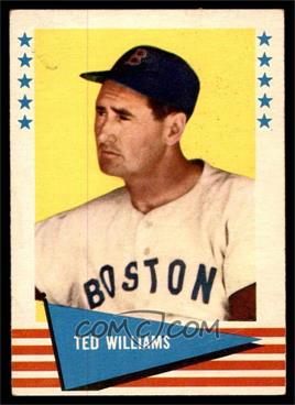 1961 Fleer Baseball Greats - [Base] #152 - Ted Williams [VG] - Courtesy of COMC.com