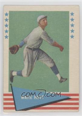 1961 Fleer Baseball Greats - [Base] #44 - Waite Hoyt
