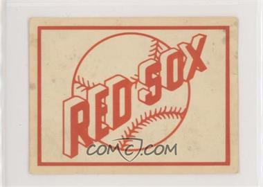 1961 Fleer Baseball Greats - Dubble Bubble Team Logo Decals #_BORS - Boston Red Sox [Good to VG‑EX]