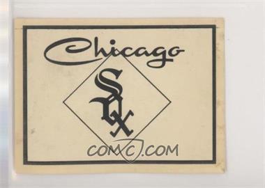 1961 Fleer Baseball Greats - Dubble Bubble Team Logo Decals #_CHWS - Chicago White Sox Team