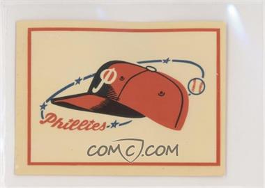 1961 Fleer Baseball Greats - Dubble Bubble Team Logo Decals #_PHPH - Philadelphia Phillies Team