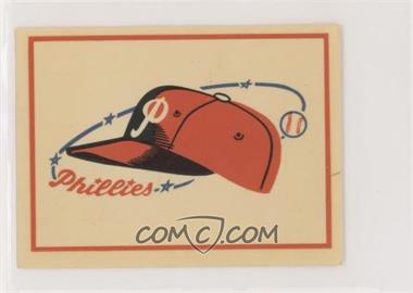 1961 Fleer Baseball Greats - Dubble Bubble Team Logo Decals #_PHPH - Philadelphia Phillies Team