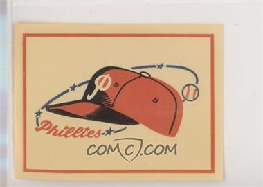 1961 Fleer Baseball Greats - Dubble Bubble Team Logo Decals #_PHPH - Philadelphia Phillies Team