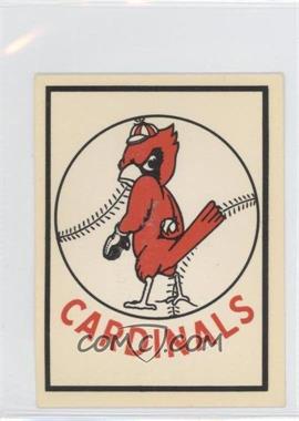 1961 Fleer Baseball Greats - Dubble Bubble Team Logo Decals #_STLC - St. Louis Cardinals Team
