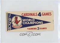 1926 St. Louis Cardinals [Good to VG‑EX]
