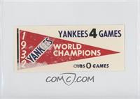 1939 New York Yankees [Good to VG‑EX]