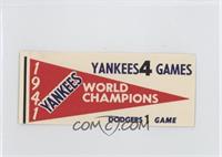 1941 New York Yankees [Good to VG‑EX]