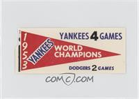 1953 New York Yankees [COMC RCR Poor]